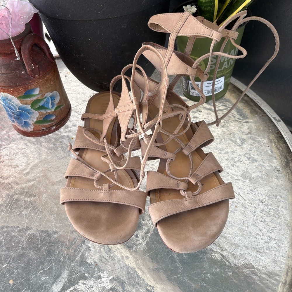 SCHUTZ Women's Brown Strappy Sandals